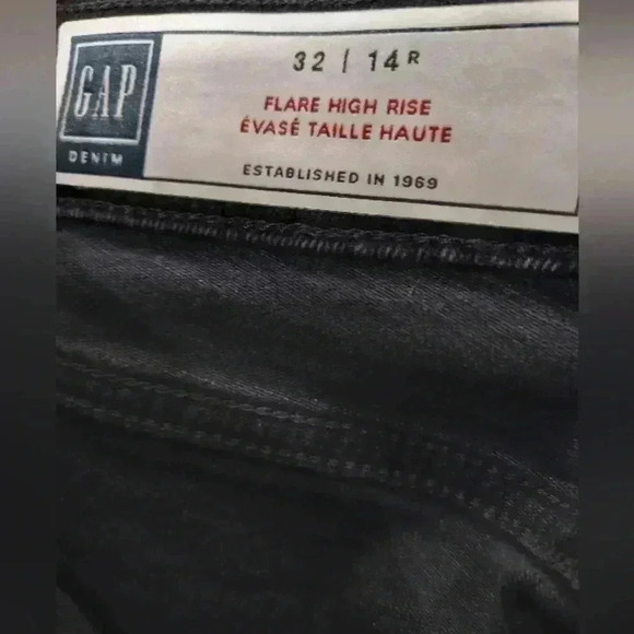 Gap flare high  rise jeans - Picture 6 of 6